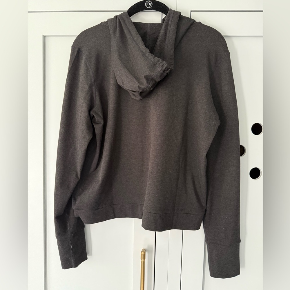 Vuori Halo Essential Hoodie in black heather size small - Picture 7 of 8